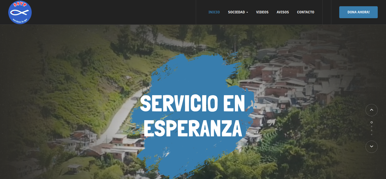 Web Sociedad de San Vicente de Paul Granada Antioquia